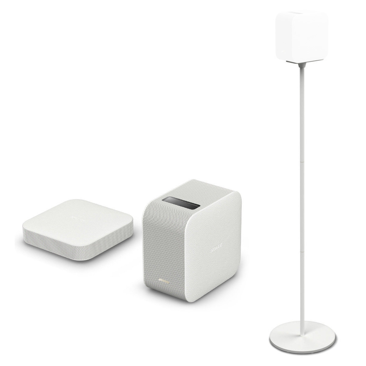 Elegant och modern Sony-högtalare LSPX-6, kombinerar design och funktionalitet för en stilren livsstil.