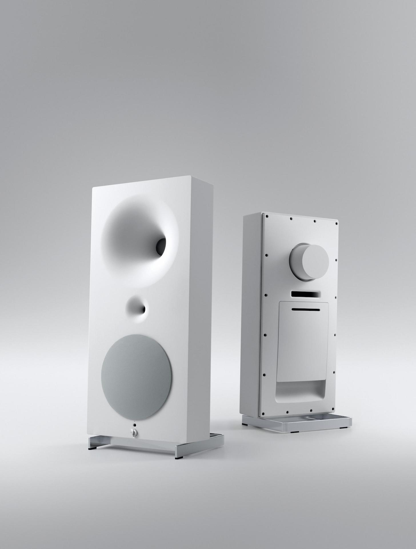 Avantgarde Acoustic Zero One-högtalare med minimalistisk design i moderna former och eleganta färger.